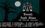 [Скриншот: Beneath Apple Manor - Special Edition]