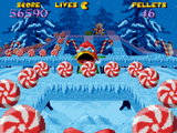 [Скриншот: 3D Maze Man: Adventures in Winter Wonderland]