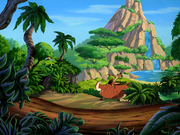 Disney's Hot Shots CD-ROM Game - Timon & Pumbaa's Jungle Pinball