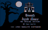 [Скриншот: Beneath Apple Manor - Special Edition]