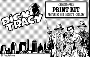Dick Tracy Crimestoppers Print Kit