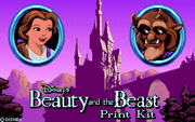 Disney's Beauty and the Beast Print Kit