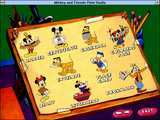 [Скриншот: Disney's Mickey & Friends Print Studio]