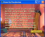 Dress Up Pocahontas