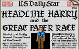 [Скриншот: Headline Harry and The Great Paper Race]