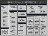 [Скриншот: High Command: Europe 1939-45]