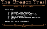 [Скриншот: The Oregon Trail]
