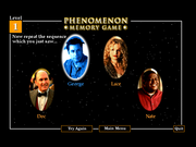 Phenomenon Memory Game