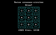 Twice crosses-circles