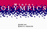 [Скриншот: Winter Olympics: Lillehammer '94]