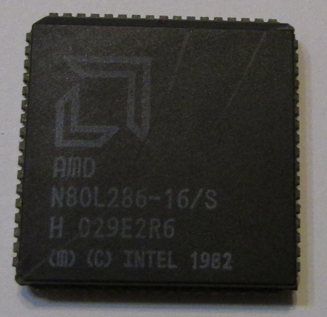 80286 процессор компании AMD 16 МГц