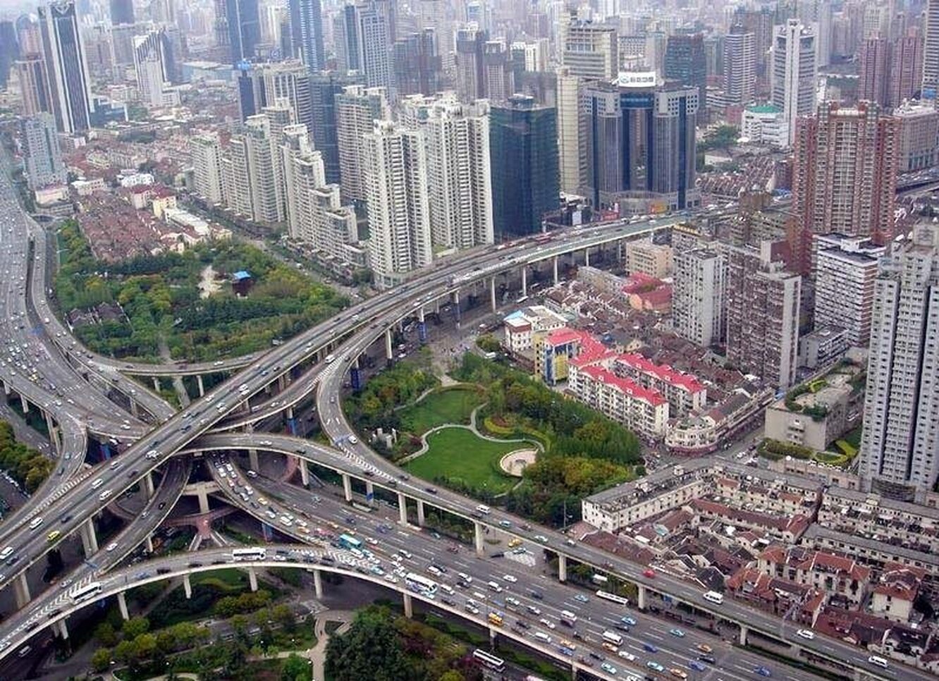 Дорожные развязки в китае
