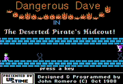 Dangerous Dave in the Deserted Pirate's Hideout!