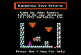 [Скриншот: Dangerous Dave Returns]