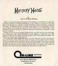 [Hi-Res Adventure #1: Mystery House - обложка №3]