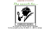 [The Search for Sherlock Holmes - скриншот №1]