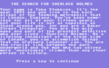 [Скриншот: The Search for Sherlock Holmes]