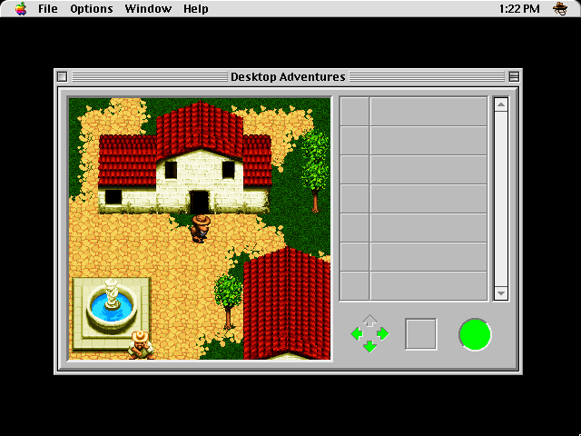 Desktop adventures. Desktop Adventure игра. Игры на макинтош. Adventure game 1996 года. Старая игра на макинтош со Слоником.