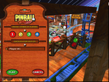 [Скриншот: 3-D Ultra Pinball: Thrillride]