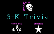3-K Trivia
