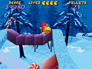 3D Maze Man: Adventures in Winter Wonderland