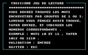 AEL (10 jeux de lecture)