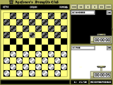 [Скриншот: Agafonov's Draughts Club]