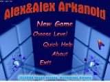 [Alex & Alex Arkanoid - скриншот №1]