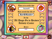 All Dogs Go to Heaven: Activity Center