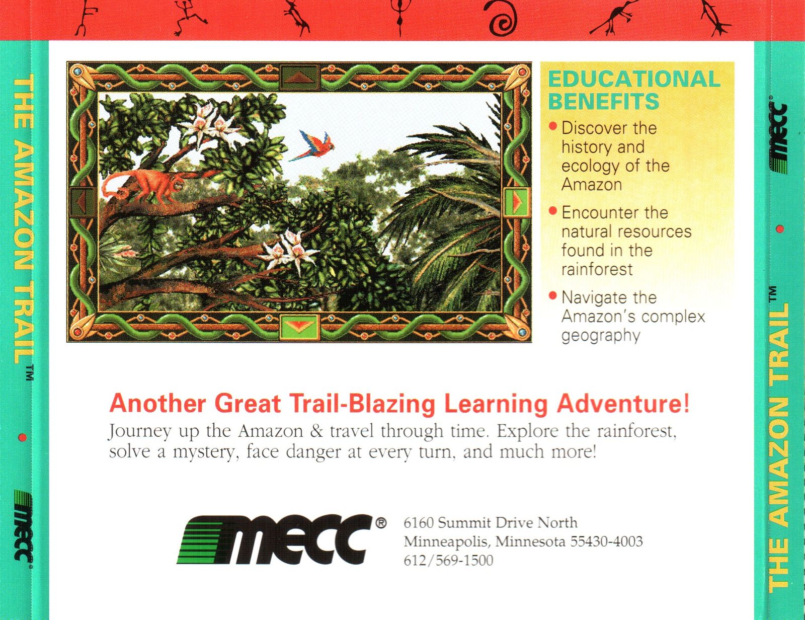 Обложки The Amazon Trail на OldGames.RU