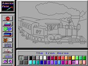 America Paint and Learn