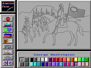 America Paint and Learn