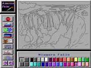 America Paint and Learn