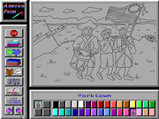 America Paint and Learn