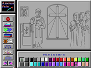 America Paint and Learn