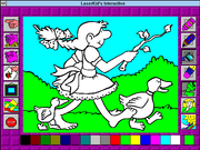 American Classic Sing-a-long Coloring Book