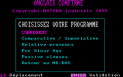 Anglais confirmé
