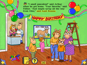Arthur’s Birthday