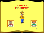 Arthur’s Birthday