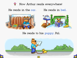 [Arthur's Reading Race - скриншот №5]