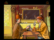 Artus contre le démon du musée