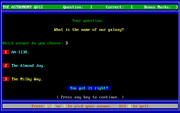 The Astronomy Quiz