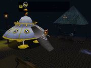 Attack of the Saucerman!