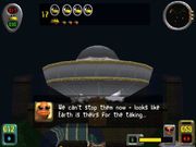 Attack of the Saucerman!