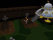 Attack of the Saucerman!