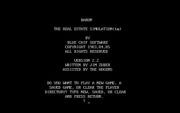 Baron: The Real Estate Simulation