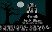Beneath Apple Manor - Special Edition