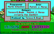 The Berenstain Bears: Learn about Letters