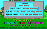 The Berenstain Bears: Learn about Letters