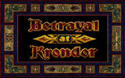 Betrayal at Krondor